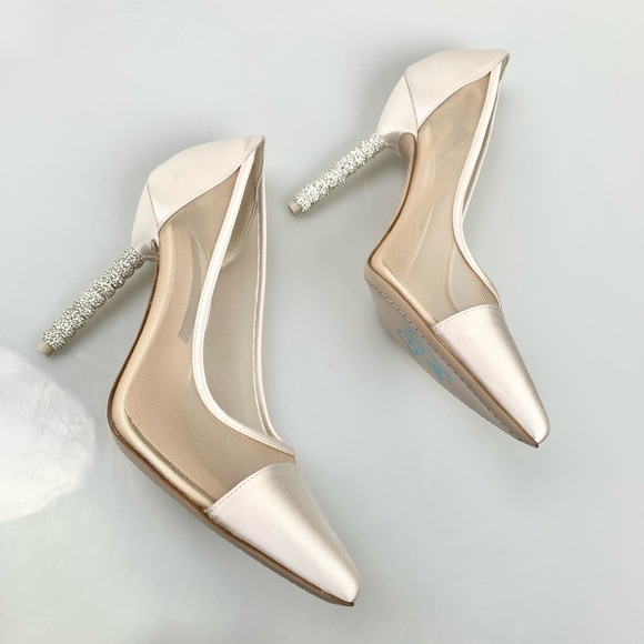 NIB Sophia Webster Jasmine Crystal Pumps Size 38.5 Wedding Party - Picture 9 of 16
